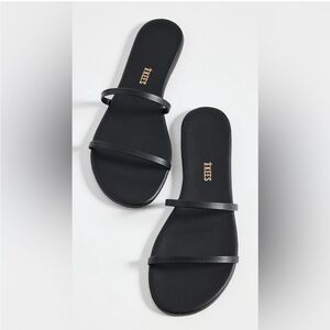 Tkees | Women's Gemma Slides Flip Flops Sandals in Sable Size 8
